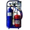 Set complet statie sudura profesionala butelie de oxigen 2L, butelie butan 1L,