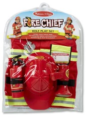 Costum Melissa &amp; Doug Role Play Set Fire Chief (14834)