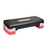 Banca aerobic reglabila Sportmann Step Up Basic, rosu/negru