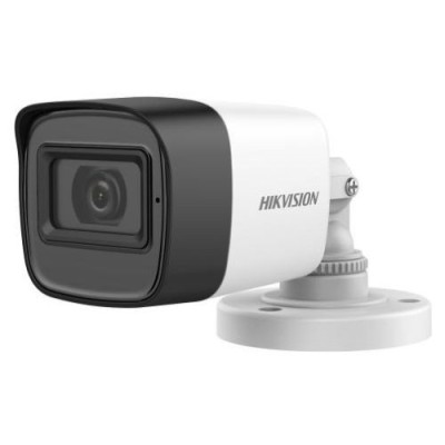 Camera de supraveghere analog Mini Bullet 2MP Hikvision, IR 25m, Microfon, EXIR 2.0, IP67 - DS-2CE16D0T- ITPFS(3.6MM) SafetyGuard Surveillance foto