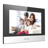 Monitor videointerfon TCP/IP Wireless, Touch Screen TFT LCD 7inch - HIKVISION DS-KH6320-WTE1
