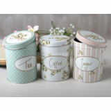 Cumpara ieftin Set de 3 cutii - Katie Alice Cottage Flower - Tea/Coffee/Sugar | Creative Tops