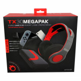 Gioteck - TX30 Megapack - Stereo Game &amp; Go Headset + Case + Protector Kit for