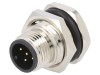 Conector M12, 5 Pini, Cod A, IPX7, ATTEND 216A-05MSF, Tata, 125V, 5A
