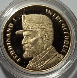 50 Bani 2019 Regele Ferdinand I, Romania, Proof - Moneda Colecție