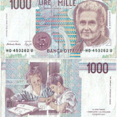 1994, 1.000 lire (P-114b) - Italia!