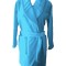 Halat Medical Polar Pe Stil, Turcoaz, Model Ella - XS