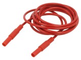 Cablu de măsurare 32A, mufă banană 4 mm, 2m - HIRSCHMANN T&amp;M