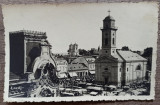 Lugoj, Biserica si bazarul// CP fotografica, Necirculata, Printata