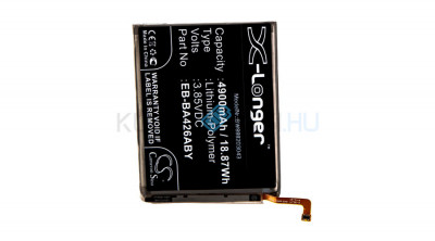 Baterie de telefon mobil VHBW Samsung EB-BA426ABY, GH82-24377A - 4900mAh, 3.85V, Li-polymer foto