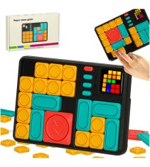 Joc educativ, Puzzle cu alunecare magnetica, 500 de niveluri de distractie