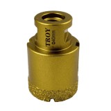 Carota diamantata pentru polizor unghiular Troy 27450-40mm, O40 mm