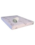 Set Saltea ortopedica, Saturn Memory Plus Comfort 140x200x20cm, cu spuma poliuretanica HR, memory foam 4 cm, husa detasabila tricot, hipoalergenica, f, Cu Memory Foam, 140x200
