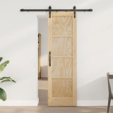 Cumpara ieftin Dulap glisant cu accesorii &#039;ORKDAL&#039;din lemn masiv de pin
