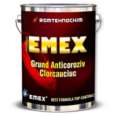 Grund anticoroziv clorcauciuc Emex, Rosu, Bidon 6 Kg foto