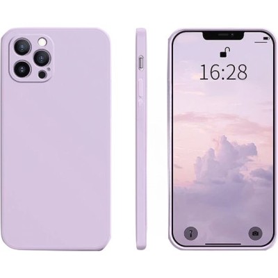 Husa protectie flippy compatibila cu huawei p smart 2021 liquid silicone case mov foto