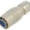 Conector Circular Push-Pull 4 PIN Aurit pentru Lipire