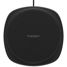 Incarcator Universal Inductie Waterproof Spigen F305W Wireless Fast Charger 9W QC 3.0 Negru foto