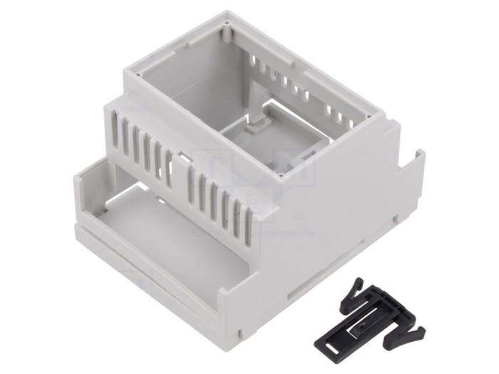 Carcasă pentru Șină DIN ventilată, 4 module