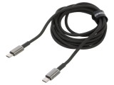 Cablu USB C High Speed 2m 100W - USB 2.0 Mufă pe Ambele Părţi