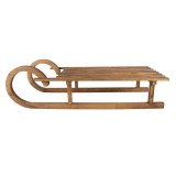 Cumpara ieftin Sanie decorativa lemn maro 100x37x27 cm