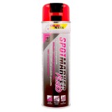 Vopsea spray pentru marcaje industriale COLORMARK Spotmarker, 500ml, rosu fluorescent