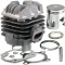 Set Motor scuter PGO Tornado 50 49cc 50cc 2T + CHIULOASA - Racire Aer