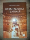 Hermeneutici teatrale- Oltita Cintec