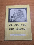 ce,cat,cum si cand mancam - din anul 1963