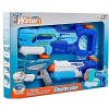 Set 3 Pistoale cu Apa Flippy Copii 6+ Albastre: 1x1000ml + 2x300ml, Jucarii Exterior, Gradina, Plaja, Piscina