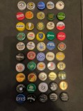 N83 Lot 50 bucati diferite capace de bere pentru colectie sau diferite proiecte