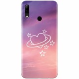 Husa silicon pentru Huawei P Smart 2019, Galaxy Heart