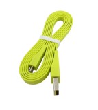 Cablu VOXLINK USB 2.0 la Micro USB 1m, Incarcare si Transfer Date, Verde