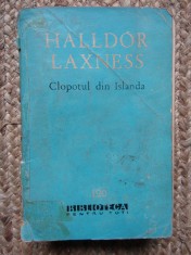 HALLDOR LAXNESS - CLOPOTUL DIN ISLANDA