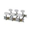 Set Chei Chitara Clasica Ideallstore, Metal Otel Nichelat, 6 Corzi, Gri, Accesorii Chitara
