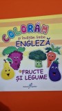 Coloram si invatam limba engleza. Fructe si legume