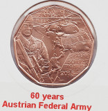 2100 Austria 5 euro 2015 Bundesheer km 3242 UNC, Europa
