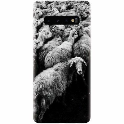 Husa silicon pentru Samsung Galaxy S10, Sheep foto