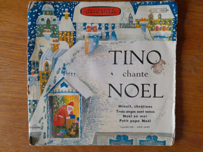 DISC vinil - TINO ROSSI - CHANTE NOEL
