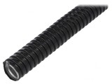 Tub de Protecție Oțel Galvanizat Negru IP67 26mm