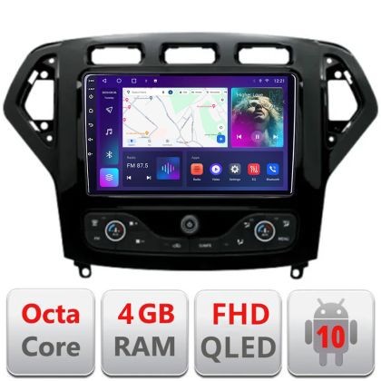 Navigatie Ford Mondeo 2007-2010 Android radio gps internet quad core 4+64 carplay android auto KIT-mondeo-nav-07+EDT-E309v3 CarStore Technology