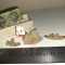 Miniaturi China vase de pescuit case lacustre panda SET10 T4