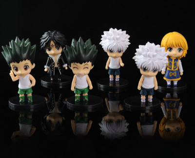 Set Figurina Hunter x Hunter Killua Kurapika Kulolo 10 cm anime foto