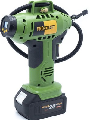 Compresor auto cu acumulator PROCRAFT LK20 , 12L/ min, 18 V, 3200 RPM Innovative ReliableTools foto