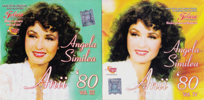CD Pop: Angela Similea - Anii &amp;#039;80 Vol.3 si Vol.4 ( originale, ca noi ) foto