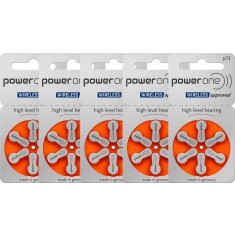 Baterii auditive P13 - Power One / 5 seturi