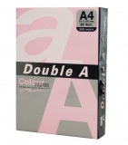 Hartie Color Pentru Copiator A4, 80g/mp, 25coli/top, Double A - Pastel Pink