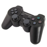 Telecomanda Controller Bluetooth Fara Fir cu Vibratii pentru PlayStation PS3, GamePad Marine Negru, ESPERANZA