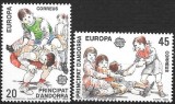 C21 - Andorra Spaniola 1989 - Europa,2v.neuzat,perfecta stare, Nestampilat