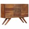 Gossi dulap, maro, 110 x 30 x 75 cm, lemn masiv reciclat